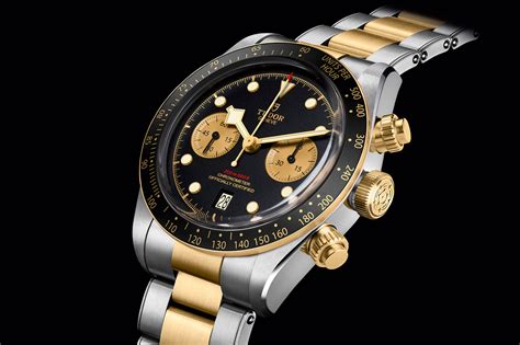 tudor chronograph watches|tudor black bay chrono s&g.